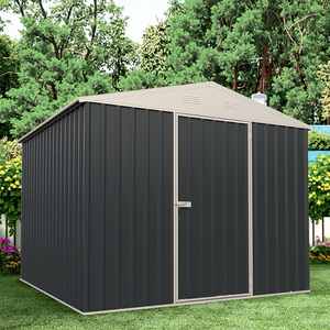 Kit de hangar métallique F1106-H200-2H, hangar de <span class=keywords><strong>jardin</strong></span> en acier, hangar de rangement pour <span class=keywords><strong>moto</strong></span> - Product Image 4