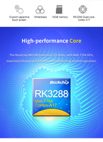 Tablet Edge-light 10 Inci Digital Signage 2+32gb Android 10 RK3288 Pcap 10 Titik Layar Interaktif Cerdas Otomatisasi Kantor 5G