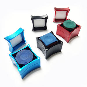 Vente en gros commerce extérieur source pour <span class=keywords><strong>Amazon</strong></span> vente à chaud 3 sections fournitures de piscine de billard boîte de chocolat avec <span class=keywords><strong>craie</strong></span> - Product Image 4