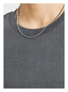 Ropa de hombre Camiseta de gran tamaño 100% algodón estampado en relieve ropa de calle Hip Hop lavado ácido en blanco logotipo personalizado camiseta Vintage para hombres - Product Image 5