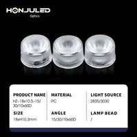 Lampe murale extérieure étanche en PC PMMA, économie d'énergie, haute transmission lumineuse 90%, LED 3030/2835, lentille d'angle de faisceau 15/30/10x60