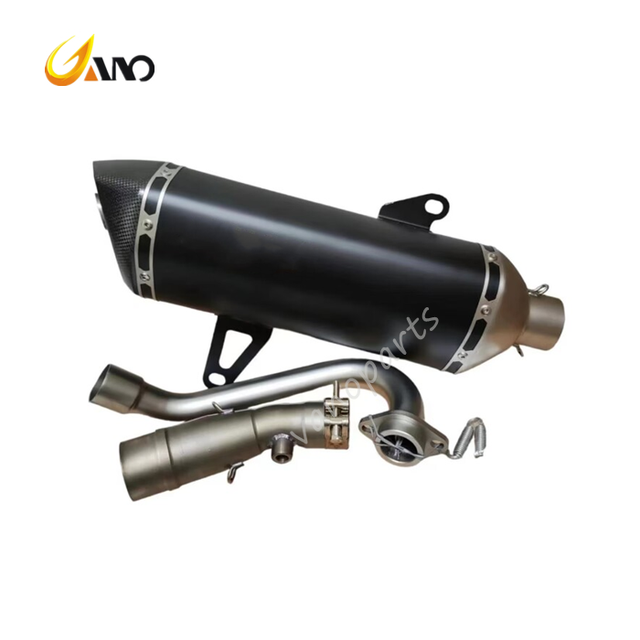 WANOU XMAX 250 300 Motorcycle Modified Front End Full Exhaust Muffler Pipe Set