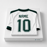 Camiseta de Fútbol Verde para Hombre 2026, Personalizable, Ligera, de Secado Rápido, para Entrenamiento, Pedidos al por Mayor
