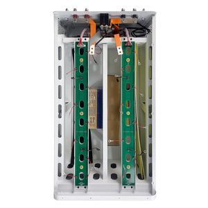 PL Warehouse Off-Grid Backup 48V 16S Vertical DIY Battery Case JK V19 BMS With <b>Locking</b> Wheels Home Solar Power Storage Pack - Product Image 2