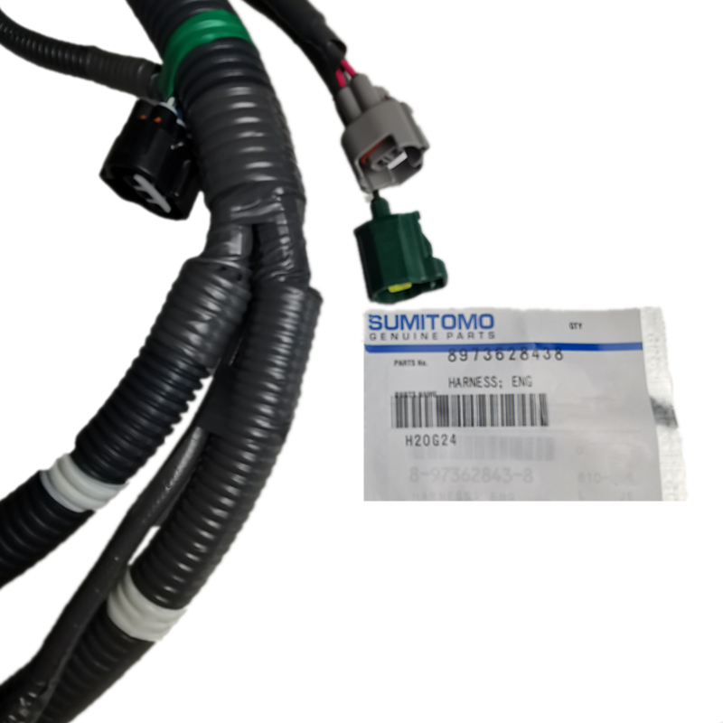 Genuine Excavator Parts - Engine Wire Harness 8973628438