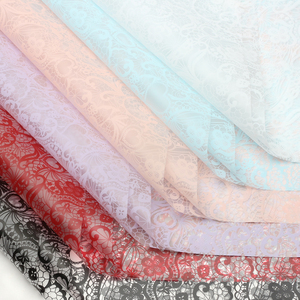 Kertas Pembungkus Bunga Pola Hati Matte Tahan Air Bahan Jelly Film DIY Kemasan Hadiah Buket Grosir Perlengkapan Florist - Product Image 6