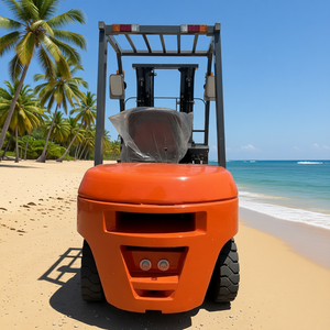 מלגזה קטנה 3 טון נוחה לתפעול עם מנוע דיזל, מלגזה דיזל 3.5 טון, מלגזה משומשת - Product Image 6