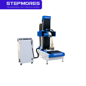 เครื่องแกะสลักไม้ <span class=keywords><strong>5</strong></span> แกน แบบซีเอ็นซี พร้อมแกนหมุนแบบสวิง - Product Image 3