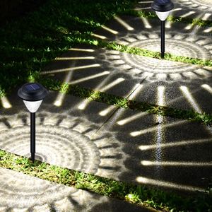 Lampe de projection d'ambiance pour villa, éclairage paysager, lumière <span class=keywords><strong>solaire</strong></span> LED à piquet pour pelouse, lampes solaires de jardin – Nouveauté en gros à prix abordable - Product Image 6