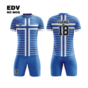 Camiseta de Fútbol al Por Mayor OEM, Color Resistente, Impresión por Sublimación Anti-Decoloración, Suave y Transpirable para Uso Prolongado - Product Image 4