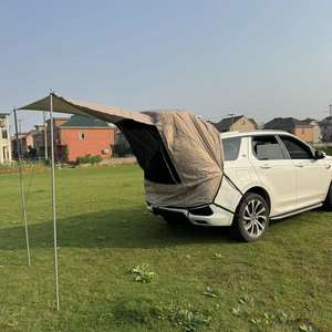 <span class=keywords><strong>Tente</strong></span> <span class=keywords><strong>de</strong></span> camping arrière pour SUV, pour 4 personnes, pour voyages en voiture, barbecue, protection solaire, imperméable, auvent <span class=keywords><strong>de</strong></span> coffre - Product Image 5