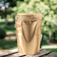Sacs à café imprimés avec logo, 250g, 500g, 1kg, avec fermeture éclair et valve, résistants à l'humidité, pochettes verticales, emballage de café en gros