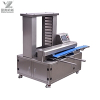 Máquina automática de alineación de bandejas Maamoul Mooncake para hacer galletas, mezcla de masa, procesamiento de lácteos para dulces de Chocolate