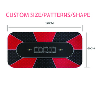 Tapis de jeu en néoprène vierge pour sublimation, résistant aux déchirures, base en caoutchouc naturel, dimensions personnalisables pour tapis de jeu de cartes DIY