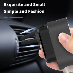 Nuevos Productos Difusor de Aroma Eléctrico Automático de Aluminio para Coche con Aceite Esencial, Recargable por USB, Mini Clip de Ventilación - Product Image 4