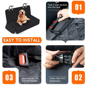 Nouveau design de housse de siège de voiture extra durable et résistante à l'eau <span class=keywords><strong>pour</strong></span> <span class=keywords><strong>chien</strong></span> et hamac <span class=keywords><strong>pour</strong></span> siège arrière avec fenêtre - Product Image 5