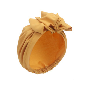 Chapeau turban à nœud extensible, casquette tendance pour femme, collection - Product Image 1