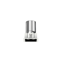 Spot LED encastré intelligent pour plafond, mini, mince, Zigbee, rond ou carré, 3W 5W 7W 9W, dimmable, pour la maison