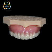 Prothèse dentaire complète flexible TCS de qualité supérieure, aspect naturel, amovible, sur mesure pour clinique dentaire