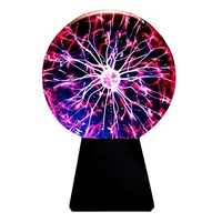 Vente chaude! Balle statique 3/4/5/6/7/8/pouces boule de plasma USB, boule magique de grande taille vente directe d'usine lampe ionique