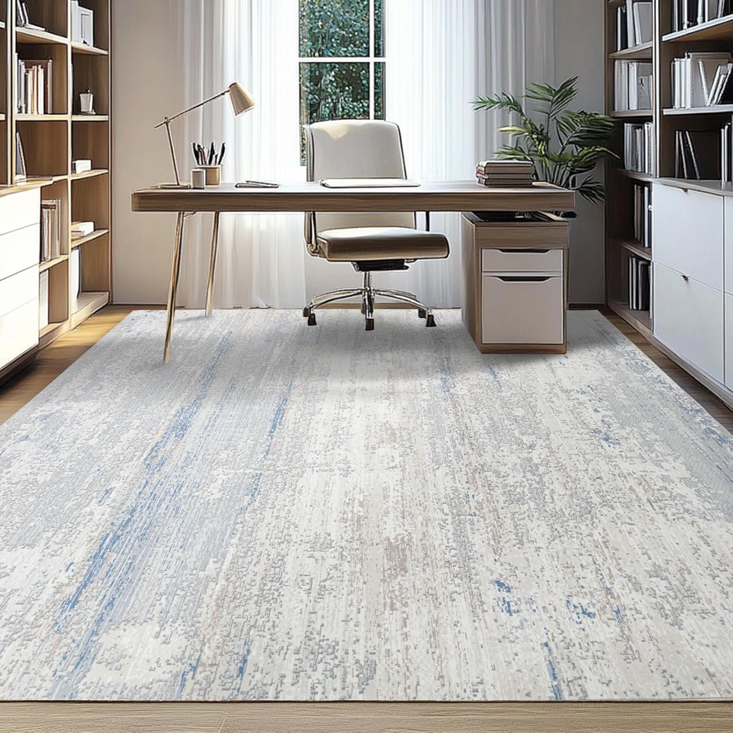 Blue-griege-brown-beige-white