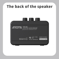 Amplificateur de guitare électrique miniature AROMA AG-04 5W, idéal pour la pratique, nouveau modèle, prix usine