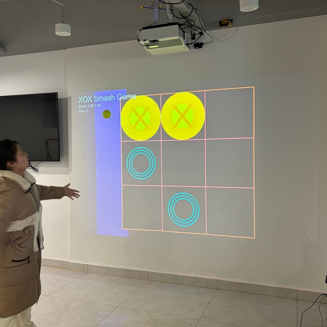 OWAYBOARD FT8 Indoor AR Sports Somatosensory Fitness Tennis Competitive Game Experience Digital Simulator Touch Interaction for