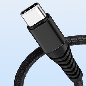Câbles de données tressés en nylon <span class=keywords><strong>USBC</strong></span> 60W à charge rapide avec connecteur en aluminium USB Type C à Type C pour téléphone portable 15 Pro - Product Image 3