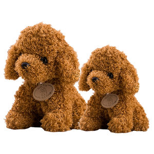 Simpatici giocattoli animali per cani di peluche realizzati in OEM realistici veri cani di peluche per cuccioli di Labrador - Product Image 5