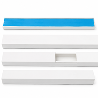 Goulotte de câblage en PVC de 100 mm de large avec couvercle à clipser pour câblage de surface haute capacité