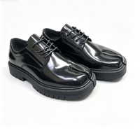 Chaussures habillées Oxford pour hommes, à bout rond, à enfiler, rehaussantes, imperméables, pour mariage, légères et respirantes, collection automne