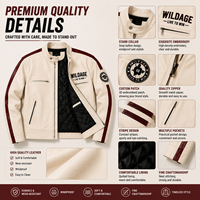 Veste en cuir vintage rétro des années 90 pour hommes, veste de moto de course, veste zippée personnalisée, veste de style universitaire, broderie, patchwork, streetwear