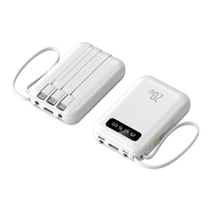 Sạc dự phòng mini tích hợp bốn dây, sạc nhanh 20000mAh, nhỏ gọn, dễ thương, tiện lợi - Product Image 2