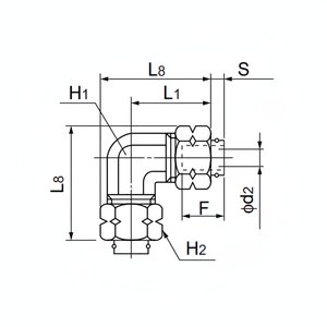 Nitta UL1N1ซีลแบบเร็ว/2ประเภทผลิตภัณฑ์ - Product Image 1