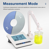 pH-mètre de laboratoire numérique pour tester la qualité de l'eau, plage de mesure 2,00 à 20,00 pH, calibration à cinq points