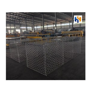 China Professional Factory Retaining Wall Wire Mesh Galvanized Gabion Box Gabion Stone <strong>Cage</strong> - Product Image 4