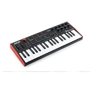 Controlador MIDI <span class=keywords><strong>Akai</strong></span> Professional <span class=keywords><strong>MPK</strong></span> <span class=keywords><strong>Mini</strong></span> Plus de 37 teclas con pad y perillas para producción musical - Product Image 2
