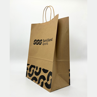 Emballage de luxe écologique personnalisé avec logo pour restaurants, cafés, plats à emporter, courses, pizzas et salades – Marron recyclé