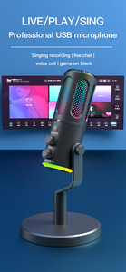 Oem bảng USB chơi game ghi âm <span class=keywords><strong>Microphone</strong></span> Tương thích với máy tính xách tay Máy tính để bàn Windows máy tính cho chơi game <span class=keywords><strong>Microphone</strong></span> với RGB ánh sáng - Product Image 2