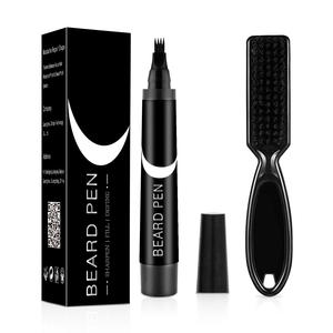 Set <span class=keywords><strong>per</strong></span> <span class=keywords><strong>la</strong></span> cura della <span class=keywords><strong>barba</strong></span> da <span class=keywords><strong>uomo</strong></span> penna e spazzola <span class=keywords><strong>per</strong></span> il riempimento della <span class=keywords><strong>barba</strong></span> impermeabile - Product Image 1