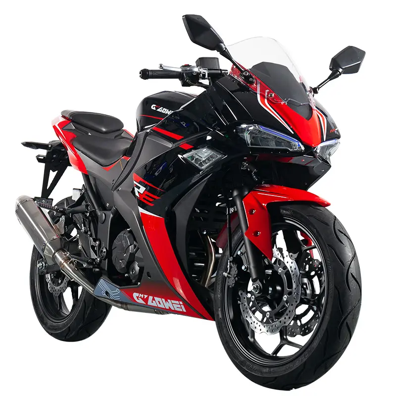 Rapido EEC Chứng Nhận Khí Xe Máy 200cc 250cc Với Cá Mập Màu Xanh Xăng Xe Máy