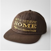 Casquette Snapback pour homme, 6 panneaux, non structurée, à visière plate, brodée violet, design personnalisé, vente en gros