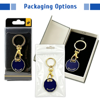 Porte-clés jetons de chariot personnalisés en métal, porte-clés jetons de chariot de courses en émail, accessoires promotionnels pour supermarchés, prix direct usine