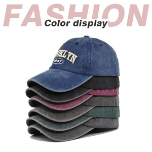 Gorra de Béisbol Estilo Vintage 2026, Lavada, Desgastada, con Parche Bordado, Gorra de Golf con Logotipo Personalizado, Estilo Gertrude <span class=keywords><strong>Gaston</strong></span> - Product Image 1