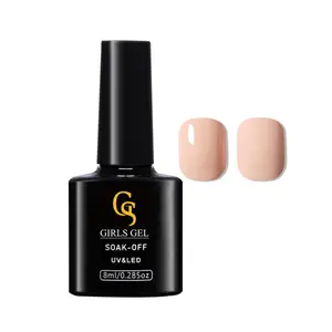 GS Girlsgel 1000+ Colors Supplier OEM Private Label Wholesale Long Lasting UV Gel Nails Polish Fast Dry Soak Off UV Gel Polish