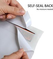 Enveloppes transparentes auto-adhésives pour listes de colisage Enveloppes en plastique pour documents postaux Sacs fermés pour bordereaux d'emballage Facture