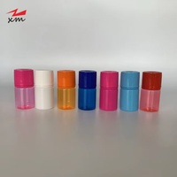 Bouteille vide compressible colorée 60 ml en PET épais pour huiles essentielles avec bouchon plat, flacon compte-gouttes inviolable V3 pour jus et liquides