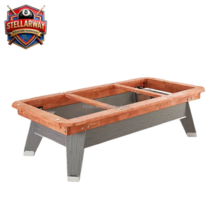 โต๊ะพูลไม้แท้คุณภาพมาตรฐานการแข่งขัน ยี่ห้อ STELLARWAY ราคาโรงงาน สำหรับผู้ใหญ่ ใช้ในคลับ ขนาด 7 ฟุต 8 ฟุต 9 ฟุต - Product Image 4