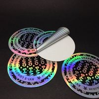 Étiquettes autocollantes holographiques 3D dynamiques anti-contrefaçon, taille personnalisable, imprimées en offset UV pour l'électronique grand public