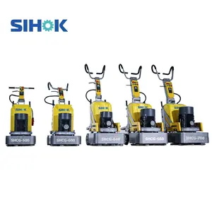 Trung quốc sản xuất sihok 12 đĩa terrazzo Máy sàn bê tông Mài tự động 220V 380V bê tông Máy đánh bóng